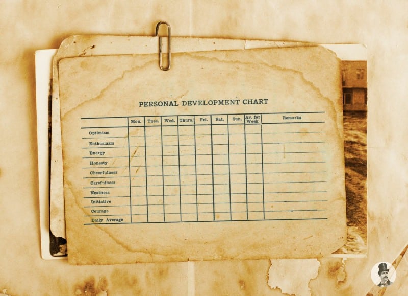 personal development chart
