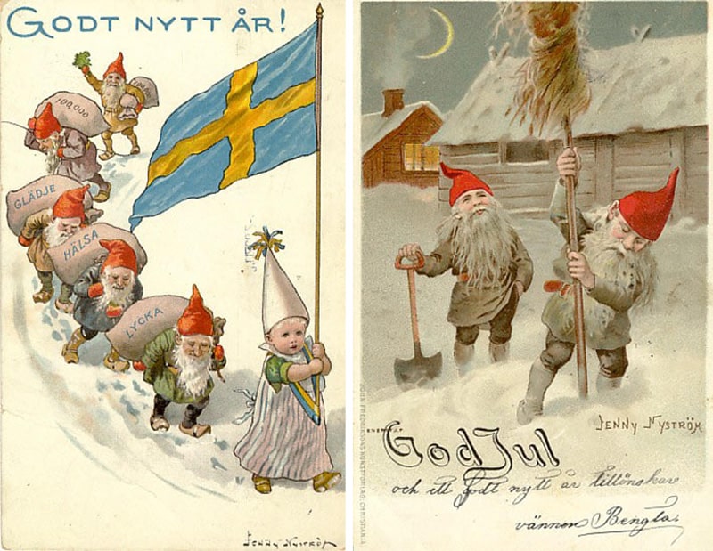 Här är världens första julkort hur traditionen hittade fram till Sverige